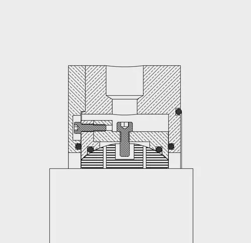 Air Mizer Smooth Bore shaft seal engineering drawing