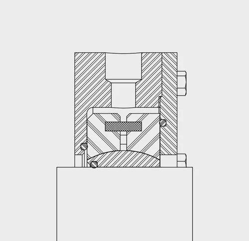 Air Mizer Food Grade shaft seal engineering drawing