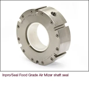 Air Mizer food grade shaft seal