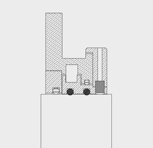 PMR Bearing Isolator engineering drawing