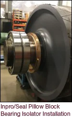 Inpro/Seal Pillow Block Bearing Isolator installation